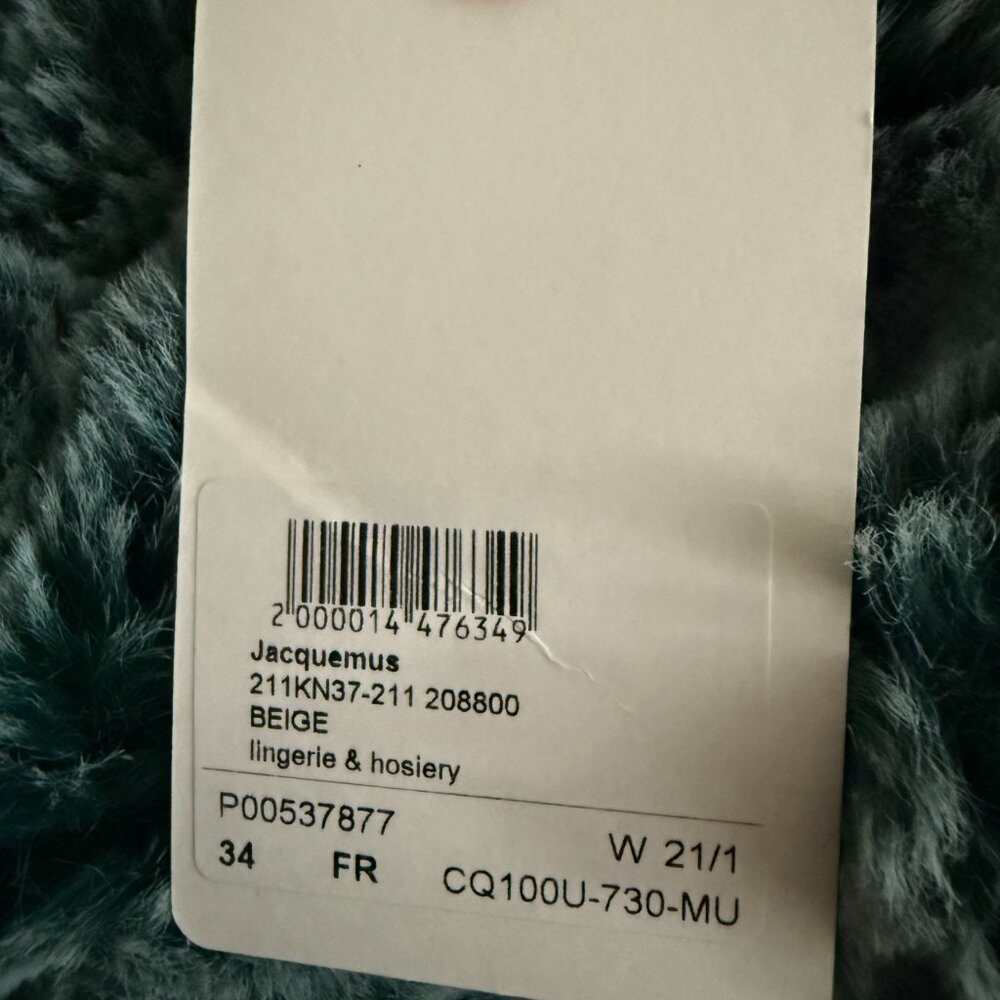 JACQUEMUS Le body short ribbed-knit playsuit - Picture 6 of 8